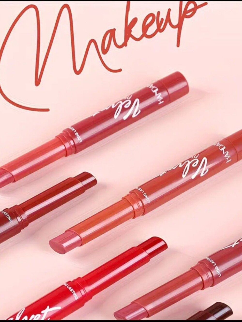 Just A Kiss Velvet Matte Lipstick - Bold Red To Nude/ 8 Piece Set - Picture 3 of 12